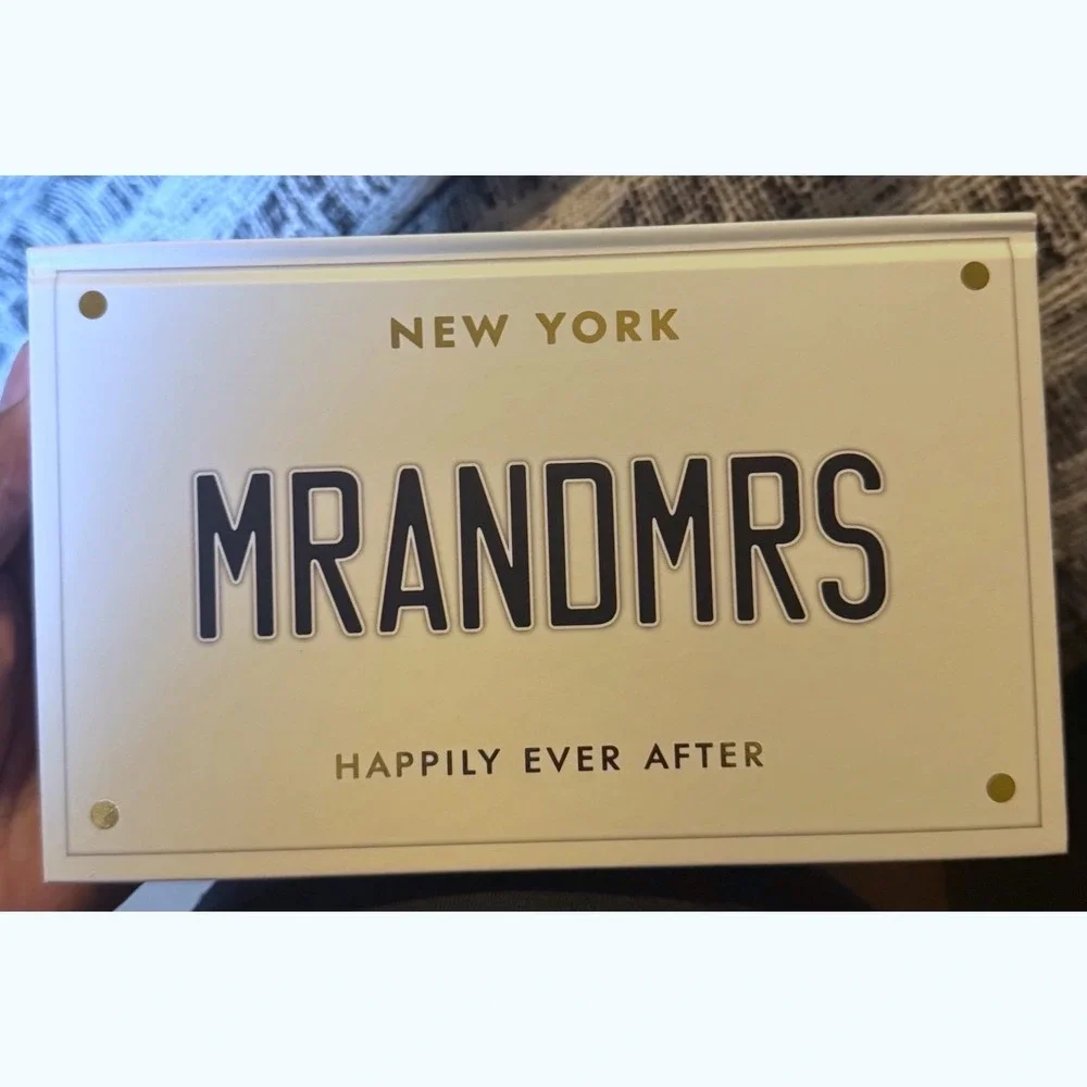 Kate Spade New York Mr & Mrs Happily Ever After Bridal Journal Lined Notebook